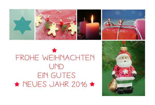 Frohe Weihnachten . . .