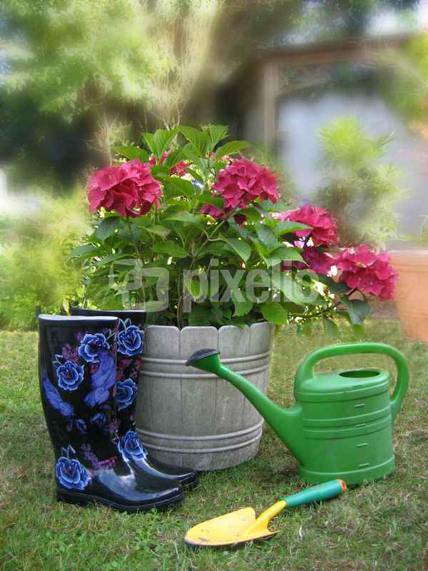 Gartenarbeit