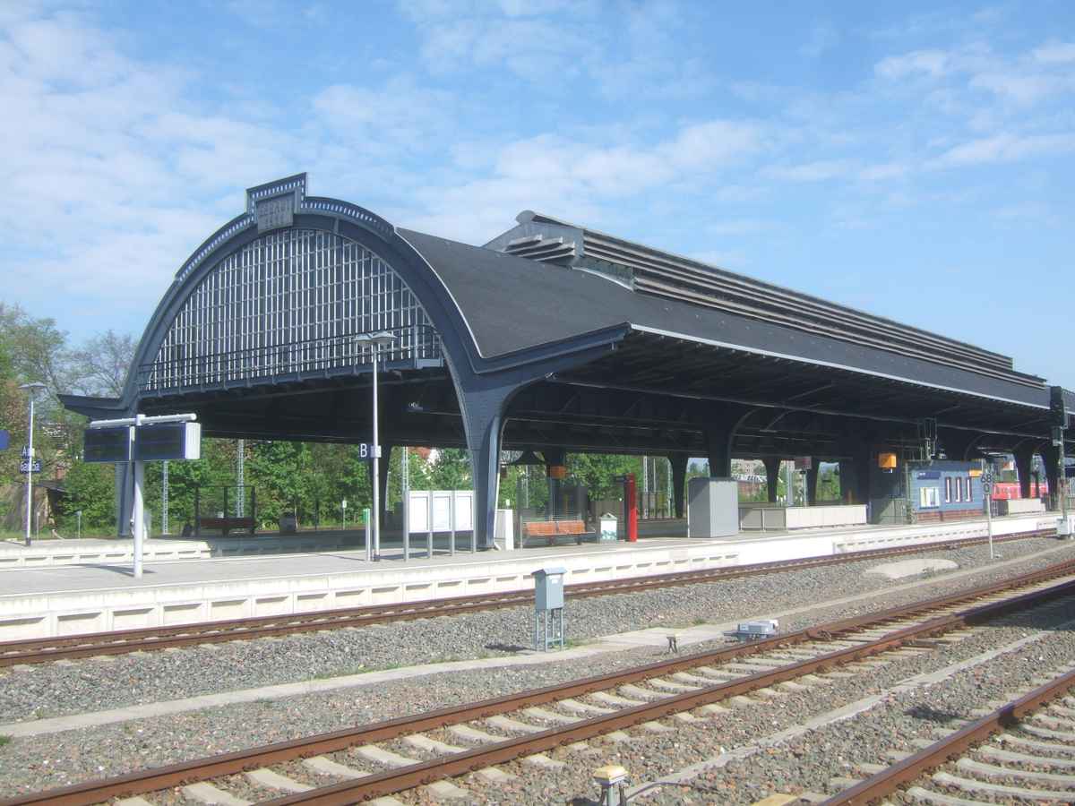 Bahnsteighalle Gera HBF