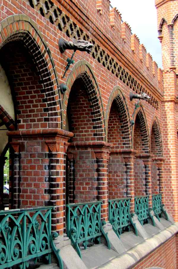 Kreuzganggewölbe der Oberbaumbrücke (Teilansicht)