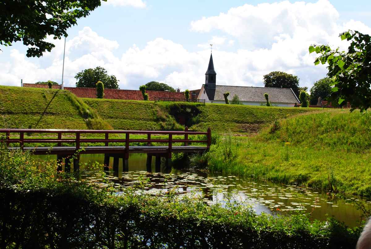 Wassergraben der Festung Bourtange