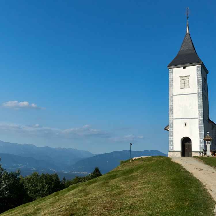 Schöne Kirche in Oberkrain (SLO)
