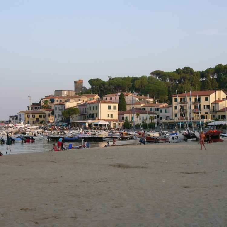 Marina di Campo auf der Insel Elba