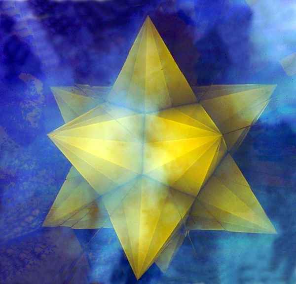 gespiegelter Stern - Reflexion