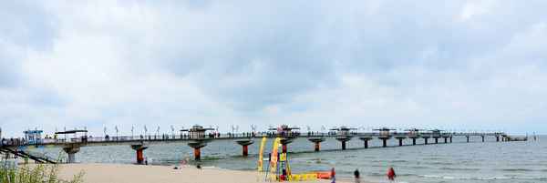 Seebrücke in Miedzyzdroje (Miesdroy) - Polen