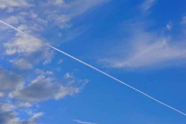 "Linien"-Flug...