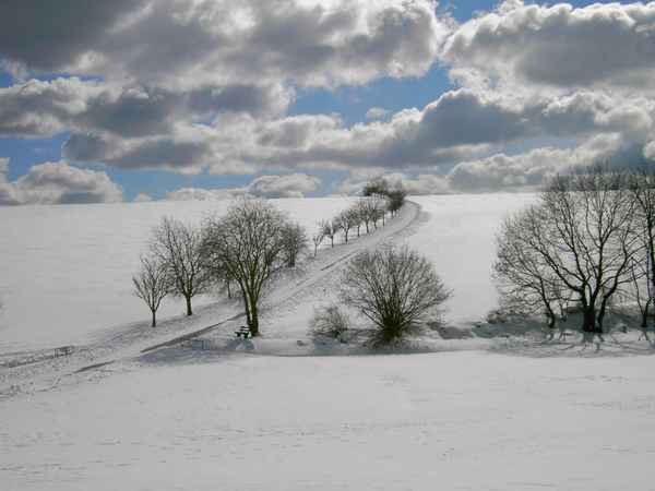 Winter im Odenwald