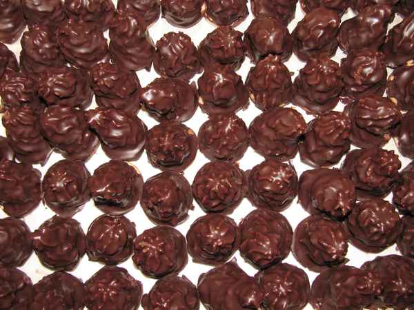 Weihnachtskekse - Rumtrüffel