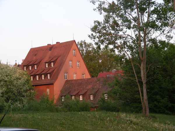 Abendrot in Mögeldorf