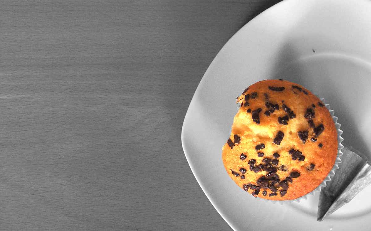 Muffin am Nachmittag