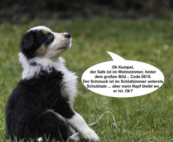 Hier wache ich