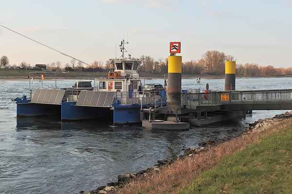 Fähre über den Rhein bei Plittersdorf