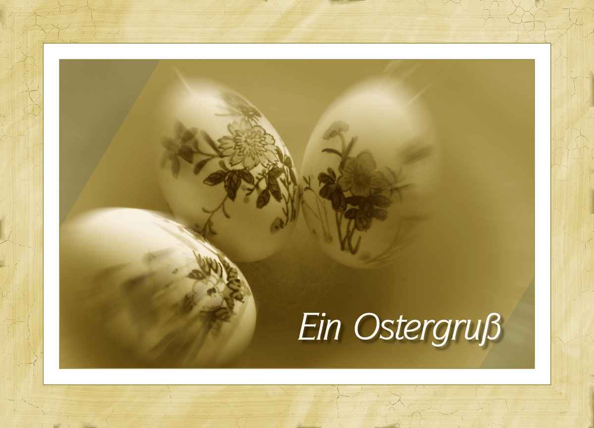 Aira's Postkarten - Ein Ostergruß