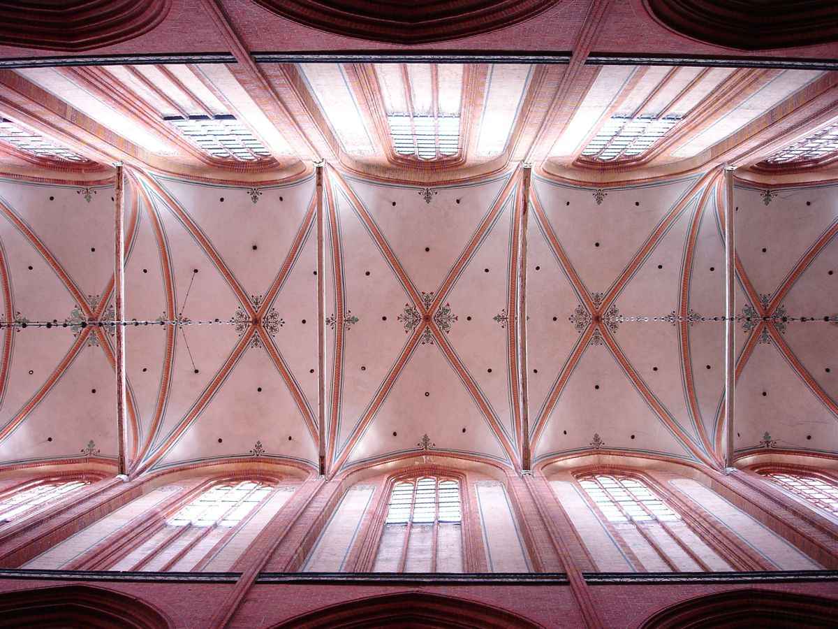 Kreuzgewölbe Nikolaikirche Wismar