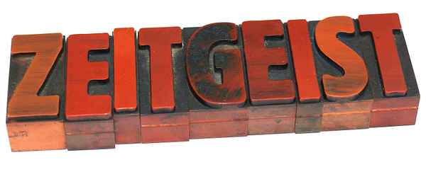 Zeitgeist Buchstaben