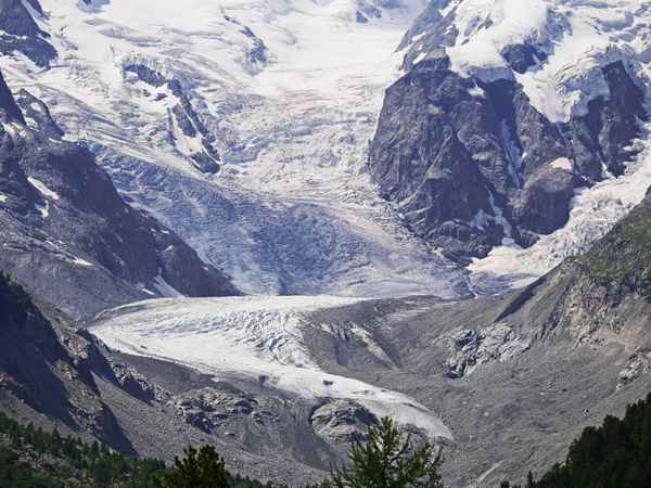 Der Morteratschgletscher . . . .