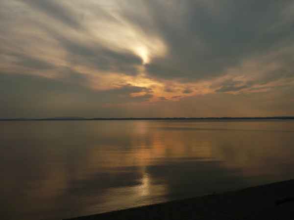 Abendstimmung am Chiemsee