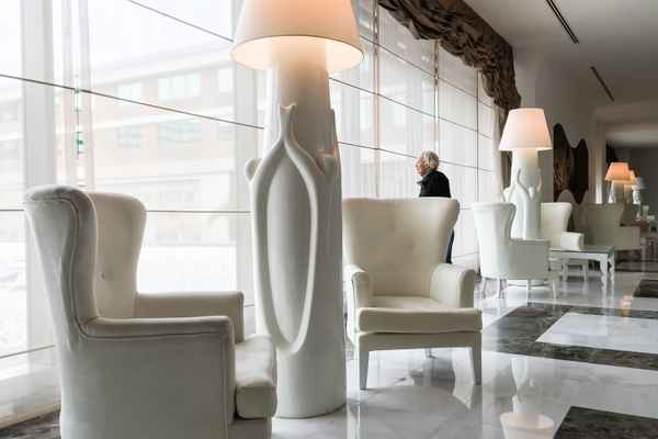 Moderne, elegante Lobby