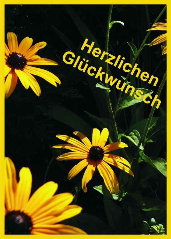Glückwunschkarte