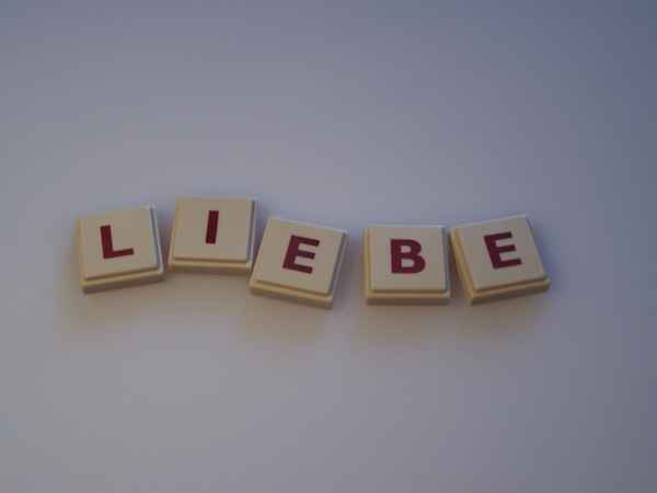 Wortbild Liebe