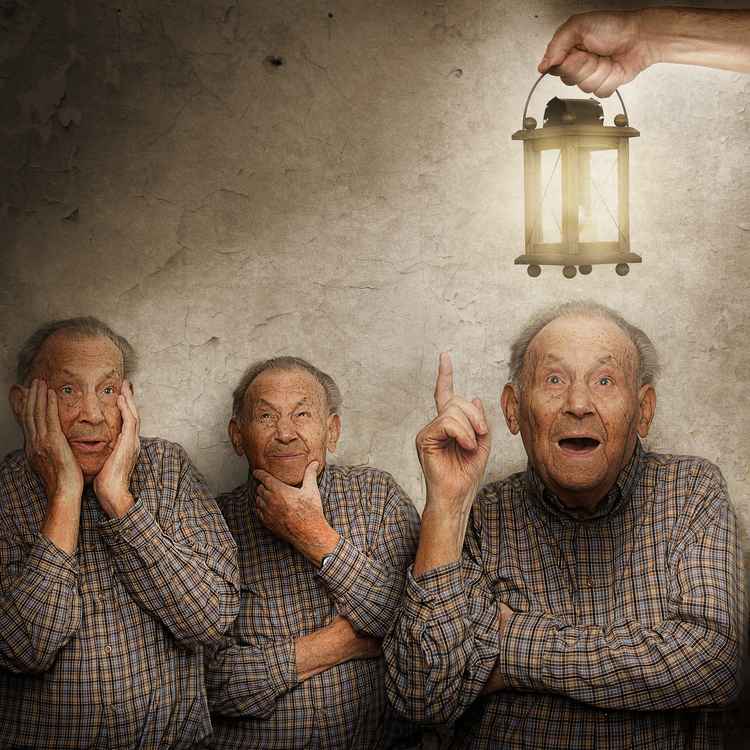 Aber plötzlich ging ihm ein Licht auf.