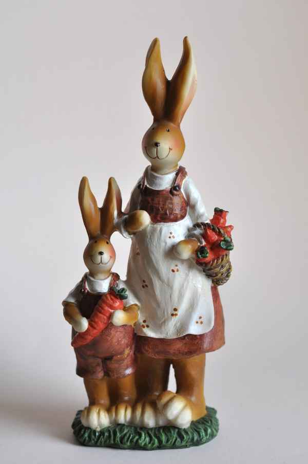 Hasenmutter mit Kind