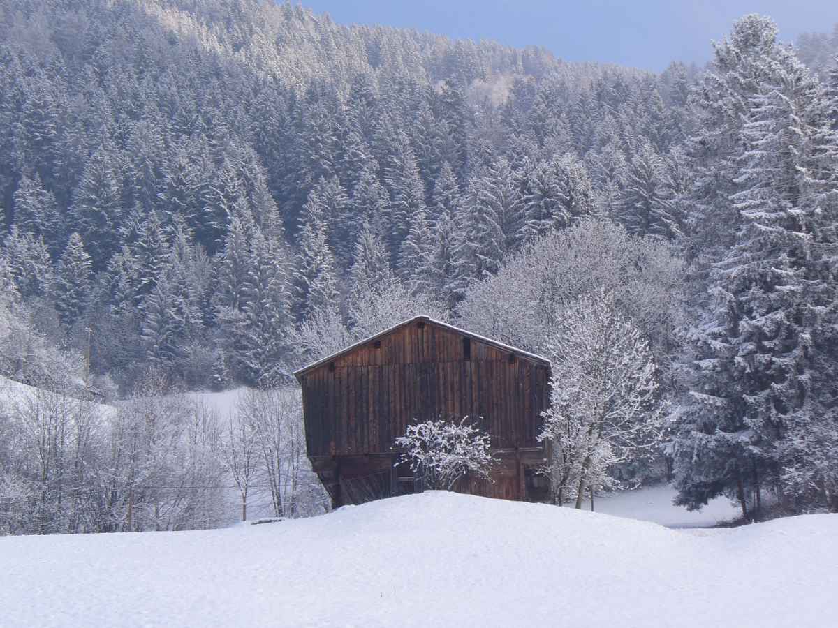 Winter in den Bergen