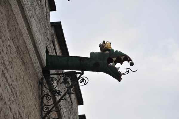 Wasserspeier Drachen in Tallinn