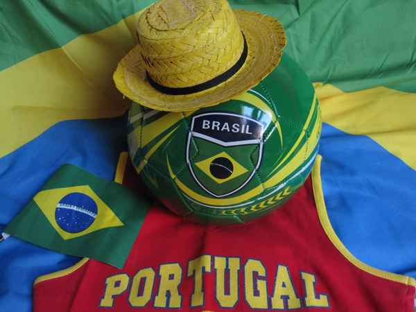 Brasil und Portugal-Deko