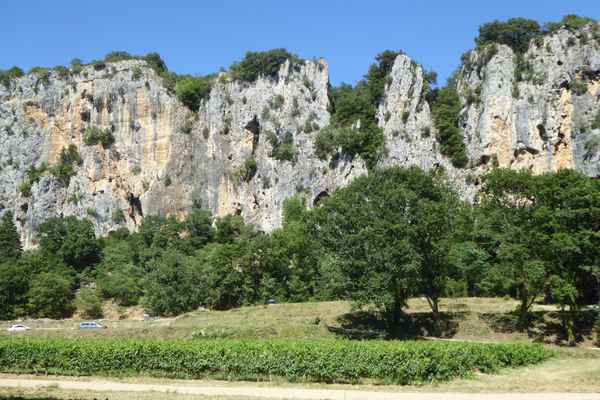 Faszinierende Ardèche-Felsen