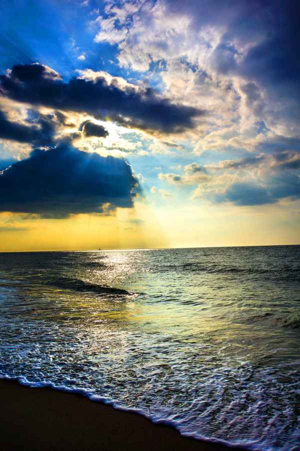 Himmelsstimmung am Meer