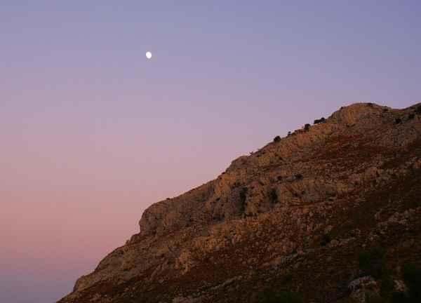 Abenddämmerung auf Rhodos
