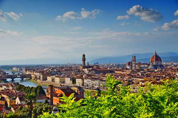 Blick auf Florenz