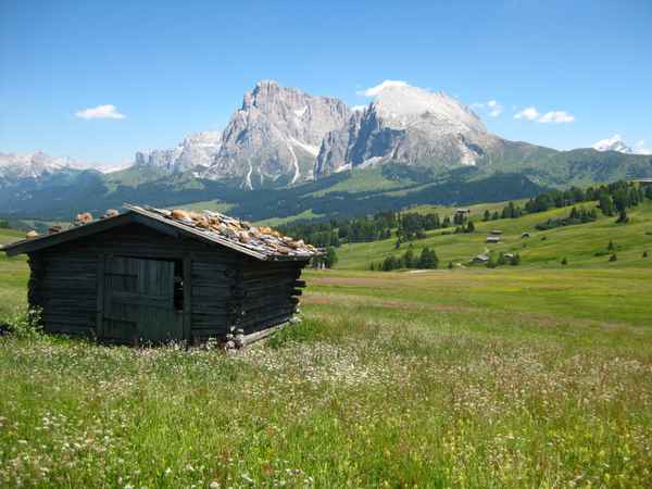 Auf der Seiser Alm