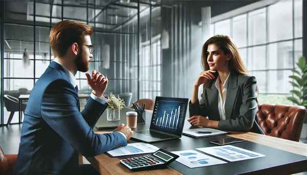 Verhandlung Gespräch