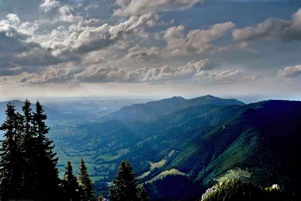 Wolken über dem Ammertal