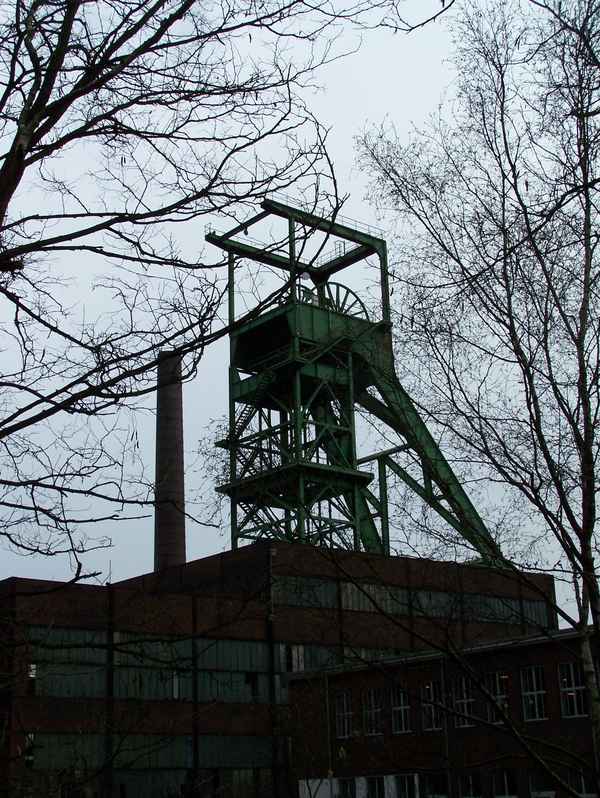 Förderturm in Reden