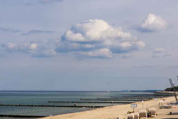 Wolken über der Ostsee