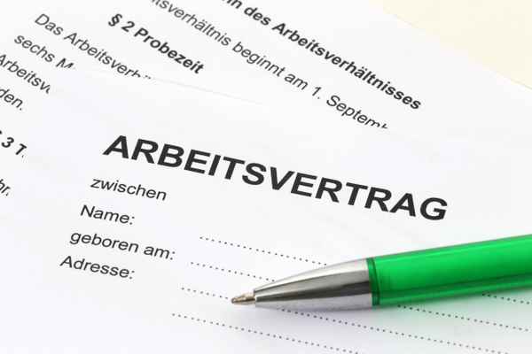 Arbeitsvertrag