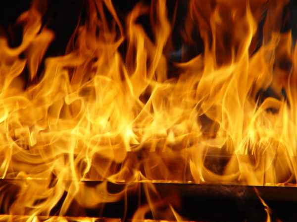 Blick ins Feuer