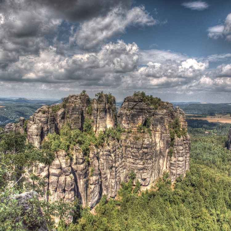 Schrammstein-Aussicht