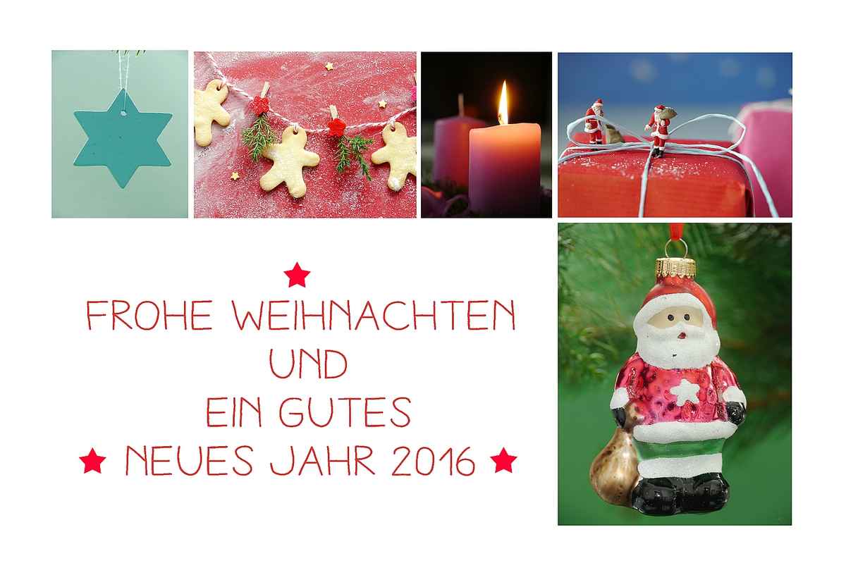 Frohe Weihnachten . . .