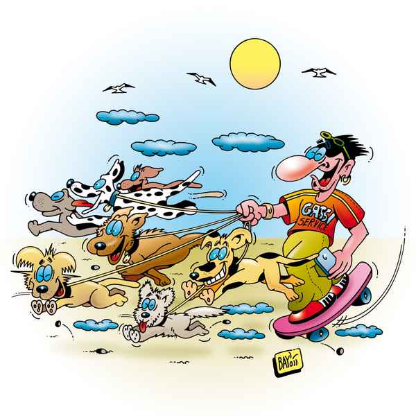 Auf den Hund gekommen: Gassi gehen