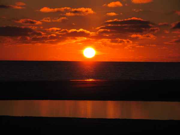 Sonnenuntergang auf Amrum