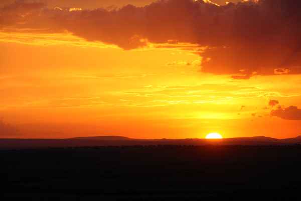 Himmel über Afrika