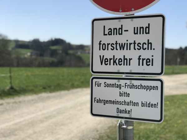 Frühschoppen bitte Fahrgemeinschaften bilden