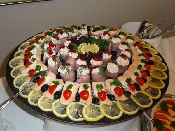 Leckere Fischplatte