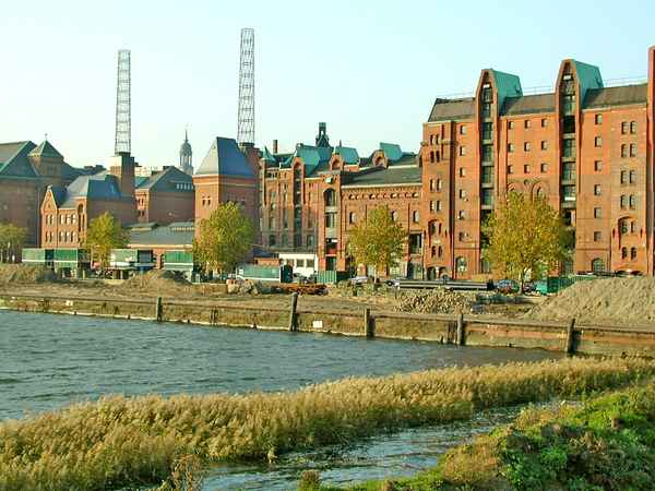 Baustelle Sandtorkai