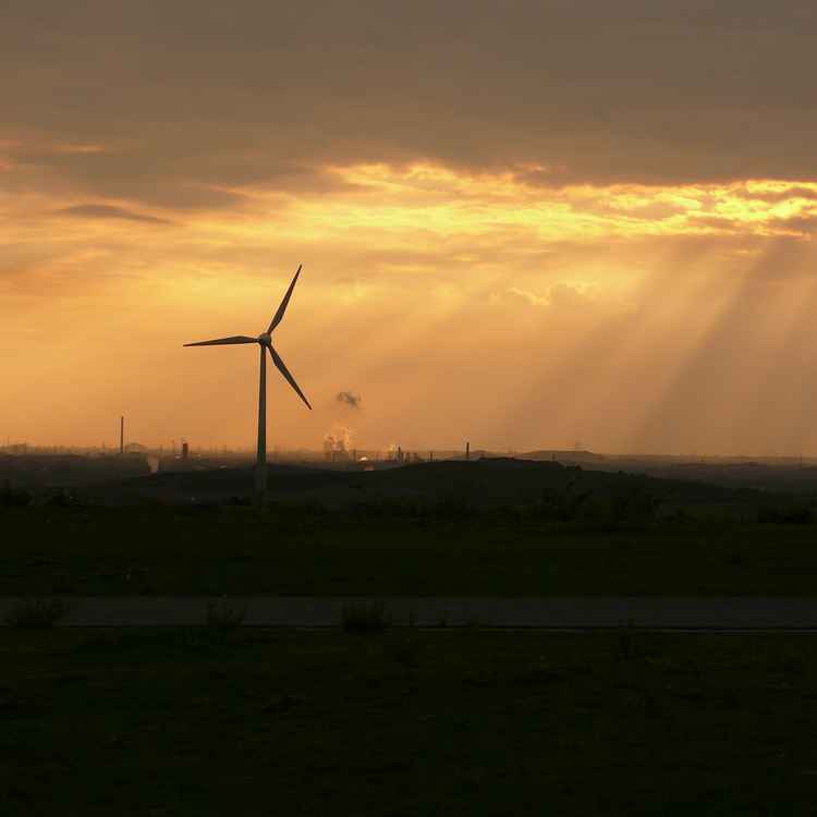 Windrad der Halde Hoppenbruch