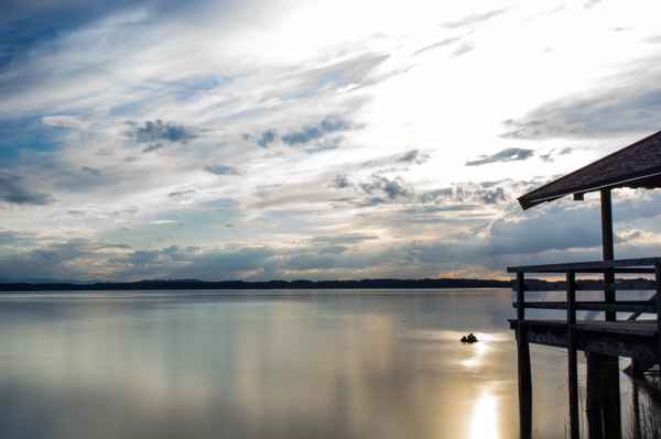 Abendstimmung asm Chiemsee